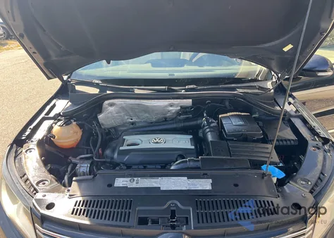 2012 Volkswagen Tiguan S/Se/Sel из США, поврежденный, VIN WVGBV7AX5CW608902